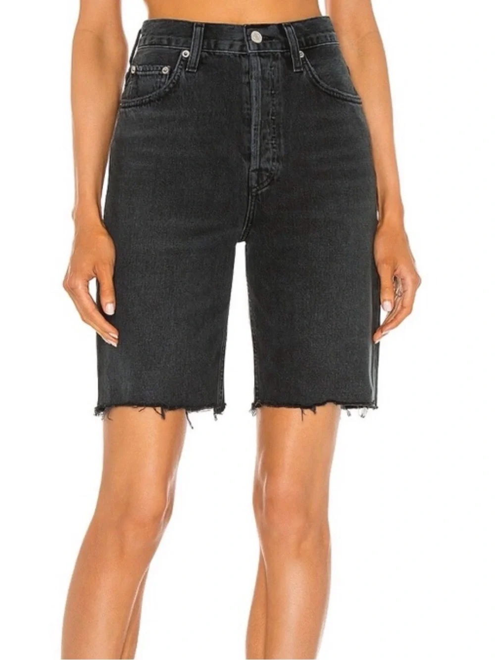 AGOLDE Ira jean shorts